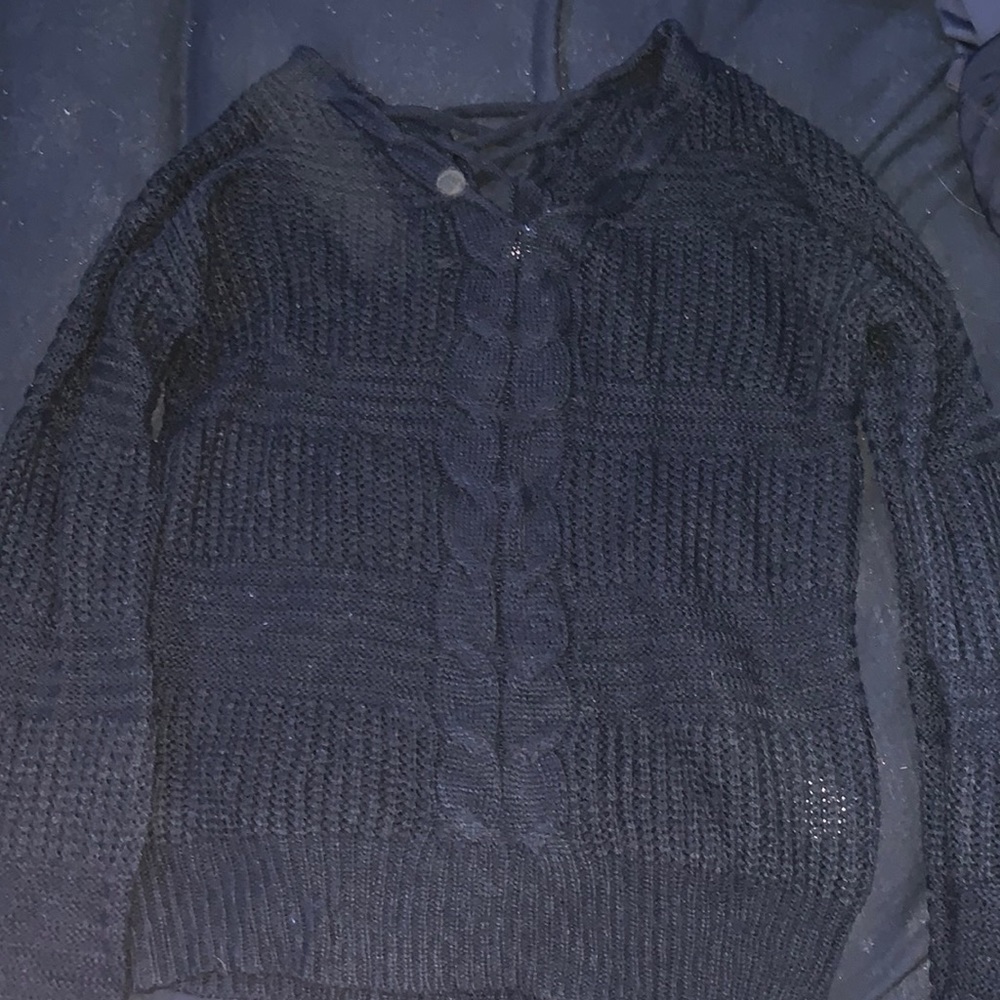 Black sweater